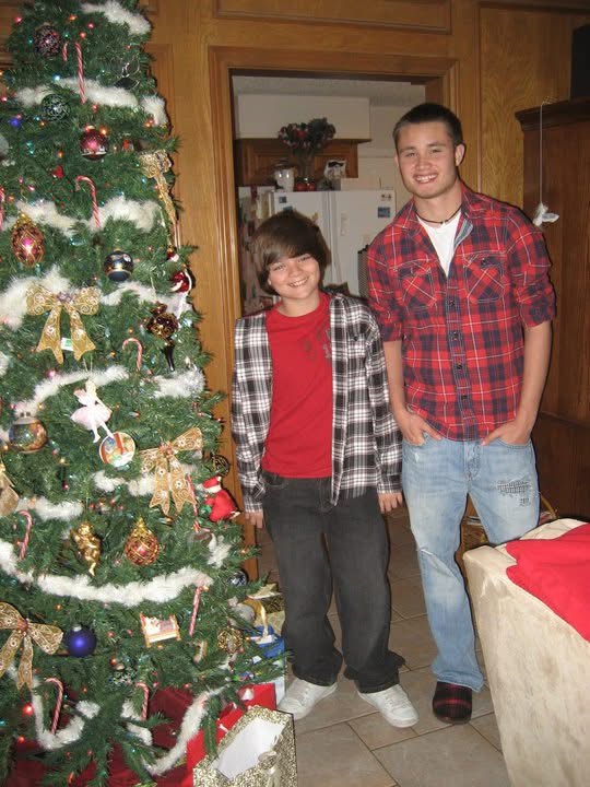 Ryan sharing a childhood Christmas moment
